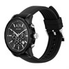 Armani Exchange AX1326 Chronograph Black Silicone Strap Watch - W6540 Alternative Image