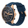 Armani Exchange AX2440 Chronograph Blue Silicone Strap Watch - W65411 Alternative Image