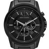 Armani Exchange AX7153SET Chronograph Black IP Watch And Bracelet Set - W65574 Alternative Image