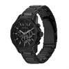 Armani Exchange AX7153SET Chronograph Black IP Watch And Bracelet Set - W65574 Alternative Image