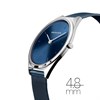BERING 17039-307 Ultra Slim Blue Milanese Mesh Bracelet Watch - W74130 Alternative Image