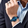 BERING 17039-307 Ultra Slim Blue Milanese Mesh Bracelet Watch - W74130 Alternative Image