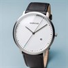 BERING 11139-404 Stainless Steel Black Leather Strap Watch - W74167 Alternative Image