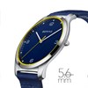 BERING 18342-507 Ultra Slim Blue Fabric Strap Watch - W74216 Alternative Image