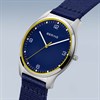 BERING 18342-507 Ultra Slim Blue Fabric Strap Watch - W74216 Alternative Image