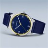 BERING 18342-507 Ultra Slim Blue Fabric Strap Watch - W74216 Alternative Image