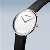 BERING 15739-404 Ultra Slim Black Leather Strap Watch - W74218 Alternative Image