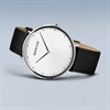 BERING 15739-404 Ultra Slim Black Leather Strap Watch - W74218 Alternative Image