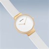 BERING 14531-630 Stone Set White Leather Strap Watch - W74220 Alternative Image