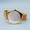 Bering 17039-334 Ultra Slim Gold Plated Mesh Bracelet Watch - W74222 Alternative Image