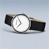 BERING 15729-404 Ultra Slim Black Leather Strap Watch - W74250 Alternative Image