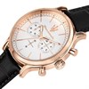 Maserati R8871618016 Epoca Chronograph Black Leather Strap Watch - W81317 Alternative Image