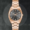 Bulova 97P156 Surveyor Rose  Gold Plated Diamond Set Bracelet Watch - W83227 Alternative Image