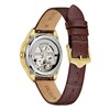 Bulova 97L179 Sutton Automatic Brown Leather Strap Watch - W83254 Alternative Image