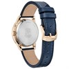 Citizen FC8003-06D Gold Plated Blue Leather Strap Watch - W9181 Alternative Image