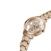 Guess GW0300L3 Quattro Clear Rose Tone Bracelet Watch - W96463 Alternative Image