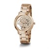 Guess GW0300L3 Quattro Clear Rose Tone Bracelet Watch - W96463 Alternative Image