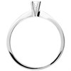 Polar Fire 9ct White Gold Diamond Solitaire Engagement Ring - 10pts - X10011 Alternative Image