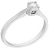 9ct White Gold Diamond Solitaire Ring – 5pts - X10075 Alternative Image