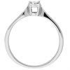 9ct White Gold Diamond Solitaire Ring – 5pts - X10075 Alternative Image