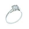 9ct White Gold Diamond Starburst Ring - 47pts - X10330 Alternative Image