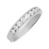 Polar Fire 9ct White Gold Diamond Half Eternity Ring - 1/2ct - X10409 Alternative Image