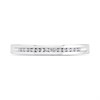 9ct White Gold Diamond Half Eternity Ring - 7pts - X10410 Alternative Image