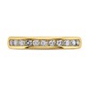 9ct Gold Diamond Half Eternity Ring - 1/3ct - X10462 Alternative Image