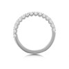 Platinum Diamond Half Eternity Ring - 1/2ct - X10927 Alternative Image