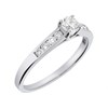 18ct White Gold Diamond Engagement Ring- 0.50ct - X11021 Alternative Image