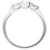 Polar Fire 18ct White Gold Diamond Trilogy Ring - 51pts - X11064 Alternative Image
