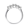 18ct White Gold 5 Princess Cut Stone Ring- 1ct - X11069 Alternative Image