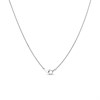 Platinum 4 Claw Diamond Solitaire Pendant and Chain- 25pts - X11328 Alternative Image