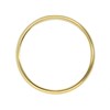 9ct Gold D Shaped Wedding Ring - 4mm - X20027 Alternative Image