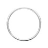 9ct White Gold Flat Bevelled Edge Wedding Ring - 3mm - X20100 Alternative Image