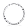 9ct White Gold Diamond Set Court Wedding Ring - 3mm - X20197 Alternative Image