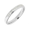 9ct White Gold Diamond Grain Set Half Eternity Ring - 2.5mm - 28pts - X20372 Alternative Image