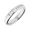9ct White Gold Princess Cut Diamond Wedding Ring - 1/2ct - X20396 Alternative Image