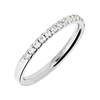 Platinum Claw Set Diamond Half Eternity Ring - 1/4ct - X20427 Alternative Image