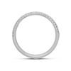 Platinum Three Row Diamond Band Ring - X20528 Alternative Image