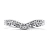 9ct White Gold Diamond Two Row Wedding Ring - 20pts - X20585 Alternative Image