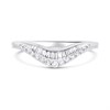 9ct Gold Diamond Beaded Edge Wedding Ring - 20pts - X20588 Alternative Image