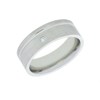 Stainless Steel Cubic Zirconia Set Ring - X40768 Alternative Image