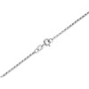 9ct White Gold 0.5mm Wide Round Belcher Chain - 22in - X50334 Alternative Image