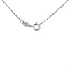 9ct White Gold Diamond Solitaire Necklace - 1/2ct - X50644 Alternative Image