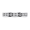 Platinum Diamond Half Eternity Ring - 1/2ct. Size N only - Z15736 Alternative Image
