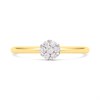 9ct Diamond Cluster Ring, 1/4ct - Z51225 Alternative Image