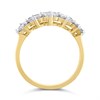 9ct Gold 1 Carat Diamond Cluster Band Ring - Z5133 Alternative Image