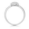 9ct White Gold Diamond Cluster Ring - 7pts - Z5174 Alternative Image