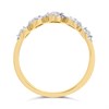9ct Gold Diamond Cluster Band Ring - 1/2ct - Z5176 Alternative Image